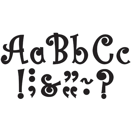 Teacher Created Resources Bling Letters with Jewels, 5in, PK395 TCR75178